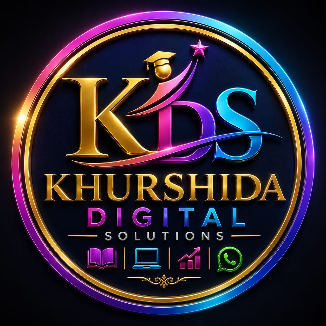 Khurshida Digital Solutions logo